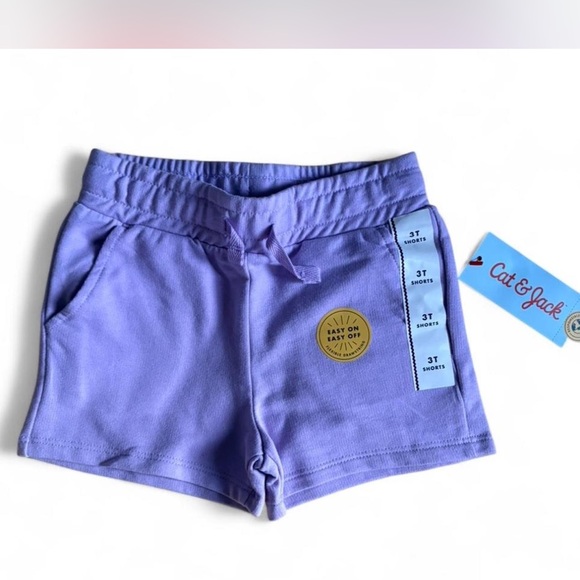 Cat & Jack Kids Shorts Set - Black, Red, Purple, Yellow - Picture 7 of 7